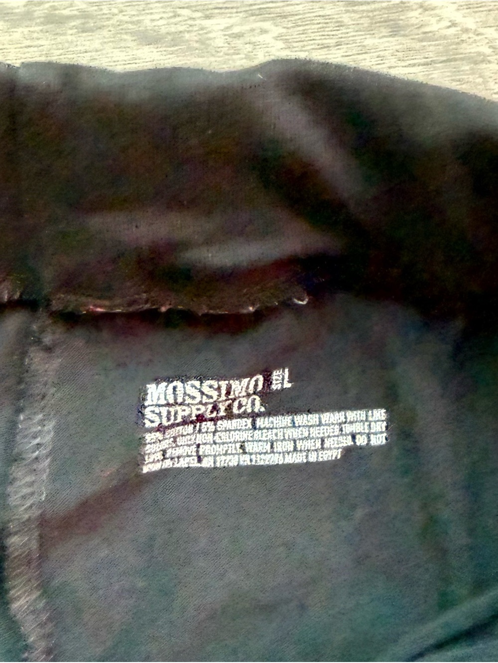 Mossimo Women’s Black leggings L gently used - Picture 5 of 5